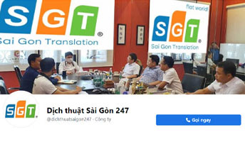 Fan Page Dịch Thuật Sài Gòn